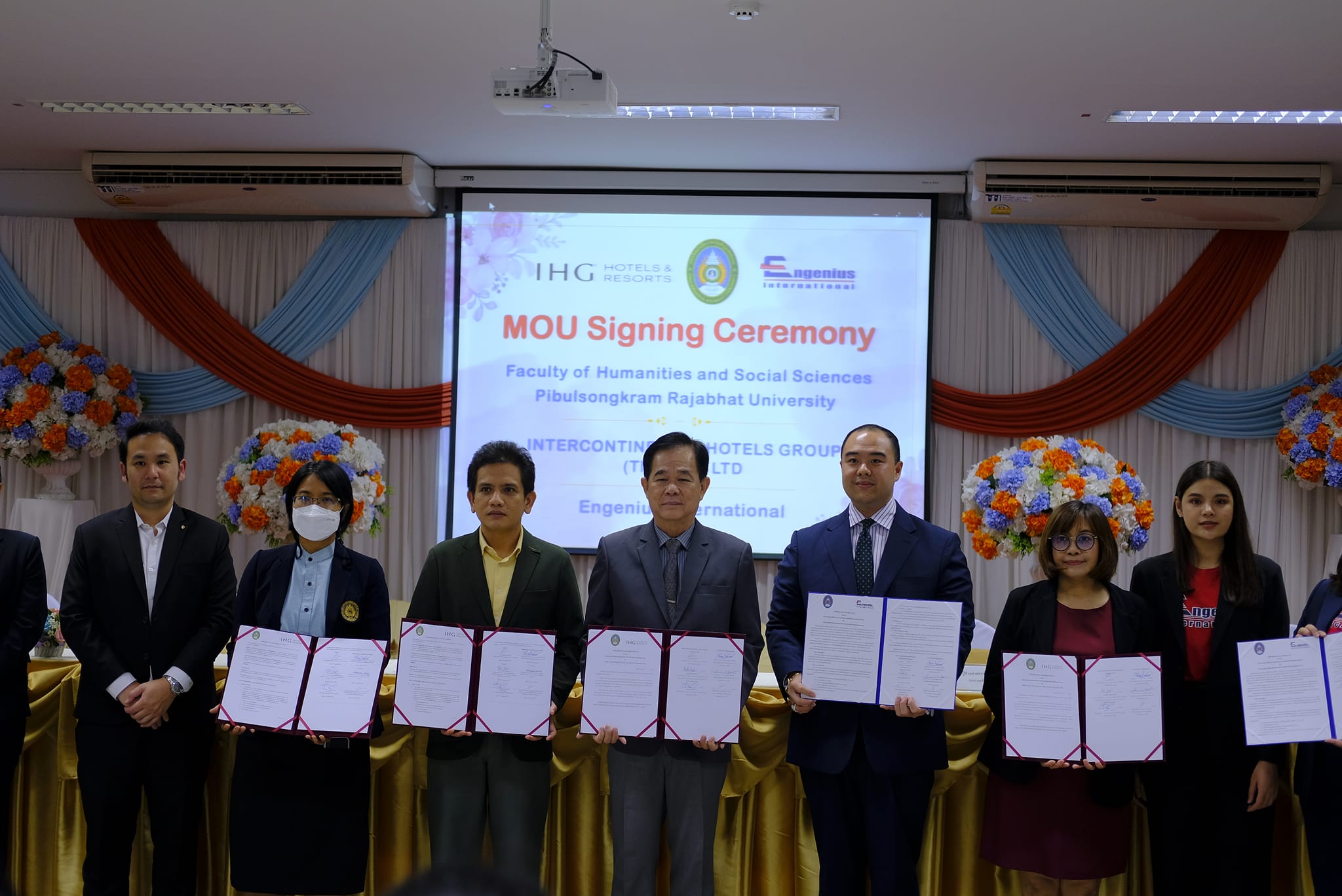 MOU Signing Ceremony; Faculty of Humanities and Social Sciences Pibulsongkram Rajabhat University